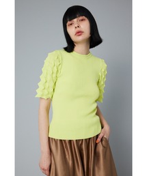 HeRIN.CYE | Thorn sleeve knit tops ソーンスリーブニットトップス(ニット/セーター)