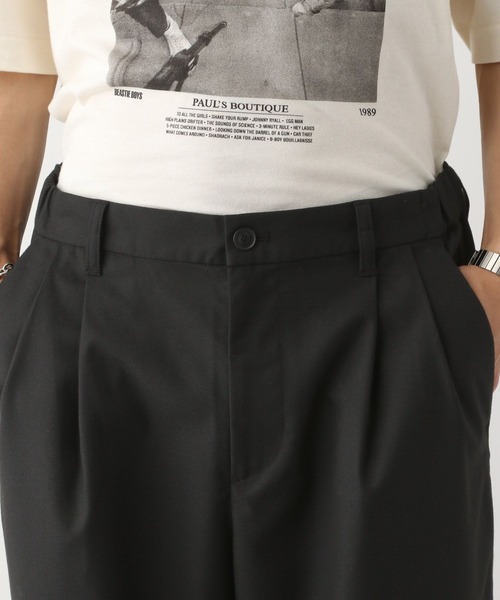 RAGEBLUE（レイジブルー）の「TR BUGGY WIDE STRAIGHT SLACKS/TRストレッチ/タックバギーストレートワイドスラックス（スラックス・メンズ・ダークグレー/ブラウン/オフホワイト/ブラック/グレー系その他/ネイビー・SMALL/MEDIUM/LARGE）」の17枚目の写真