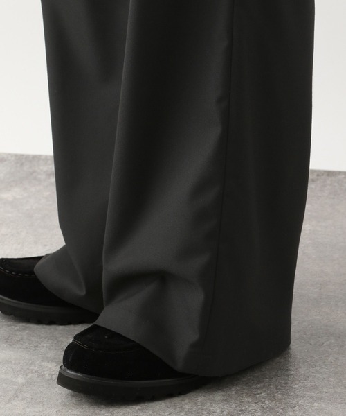 RAGEBLUE（レイジブルー）の「TR BUGGY WIDE STRAIGHT SLACKS/TRストレッチ/タックバギーストレートワイドスラックス（スラックス・メンズ・ダークグレー/ブラウン/オフホワイト/ブラック/グレー系その他/ネイビー・SMALL/MEDIUM/LARGE）」の16枚目の写真