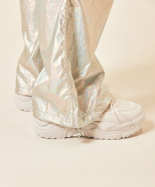 ADDYSONS(アディソンズ)の「buggy cargo pants(カーゴパンツ・レディース・ブラック/シルバー・FREE)」の14枚目の写真