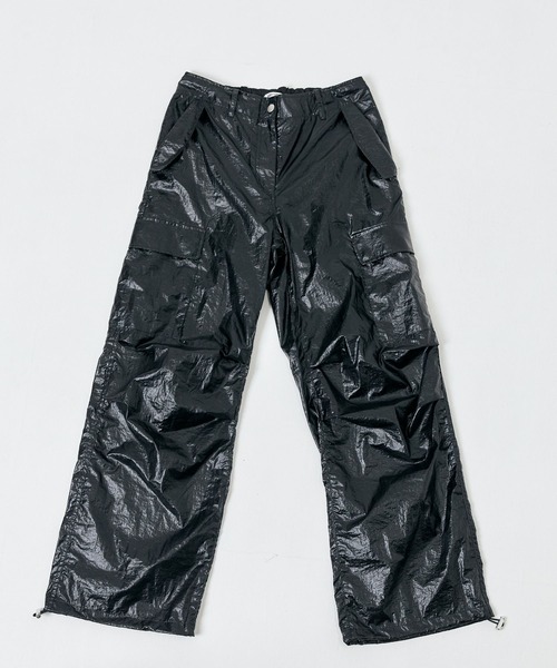 ADDYSONS(アディソンズ)の「buggy cargo pants(カーゴパンツ・レディース・ブラック/シルバー・FREE)」の18枚目の写真
