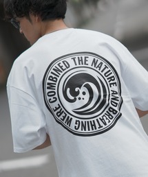 【NEV SURF】別注プリント 半袖Tシャツ