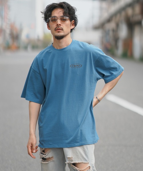 NEV(ネブ)の「【NEV SURF】別注プリント 半袖Tシャツ(Tシャツ/カットソー・メンズ・グレー系/ブラック系1/ホワイト/ブラック系/ブラック/ブルー系1/カーキ/ホワイト系1/ホワイト系・MEDIUM/SMALL/X-LARGE/LARGE)」の16枚目の写真