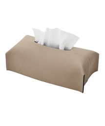 BONAVENTURA（ボナベンチュラ）の「ティッシュボックスカバー シュリンクレザー（インテリア雑貨）」