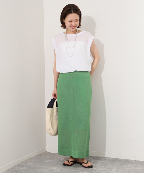 SLOBE IENA（スローブイエナ）の「DANTON/ダントン VOSGES MOYEN TOTE VOSGESMOYEN（トートバッグ・レディース・アイボリー・FREE）」の4枚目の写真