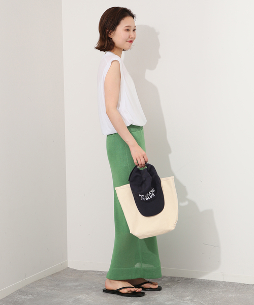 SLOBE IENA（スローブイエナ）の「DANTON/ダントン VOSGES MOYEN TOTE VOSGESMOYEN（トートバッグ・レディース・アイボリー・FREE）」の5枚目の写真