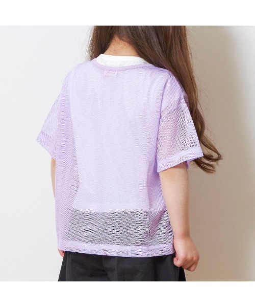 セール】メッシュ＆ロゴTシャツセット(110～140)（Tシャツ