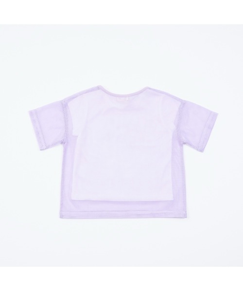 KP(ケーピー)の「メッシュ&ロゴTシャツセット(110~140)(Tシャツ/カットソー・キッズ・ラベンダー/サックスブルー・110cm/140cm/130cm/120cm)」の18枚目の写真