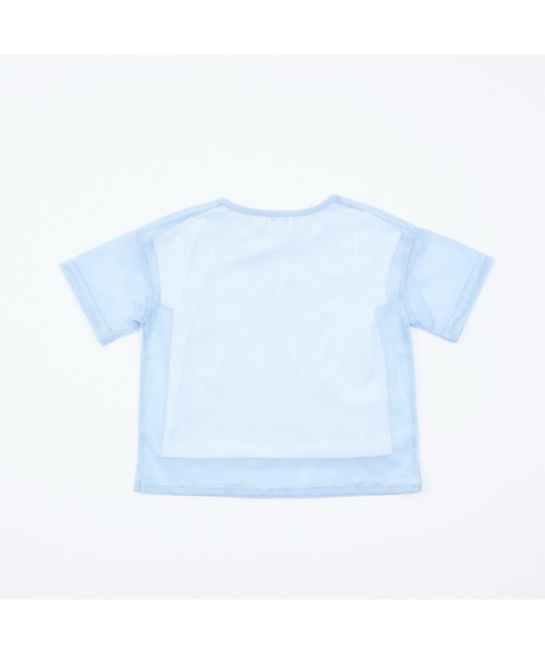 KP(ケーピー)の「メッシュ&ロゴTシャツセット(110~140)(Tシャツ/カットソー・キッズ・ラベンダー/サックスブルー・110cm/140cm/130cm/120cm)」の22枚目の写真