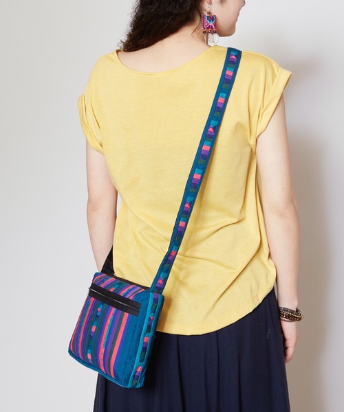 チャイハネ（チャイハネ）の「【チャイハネ】リスポーチショルダーバッグ（ショルダーバッグ・レディース・カラフル/ブルー/ブラウン/ブラック/パープル・FREE）」の3枚目の写真