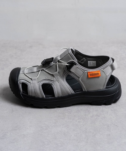セール】【UNIVERSAL OVERALL】厚底ワークサンダル UO32 サンダル