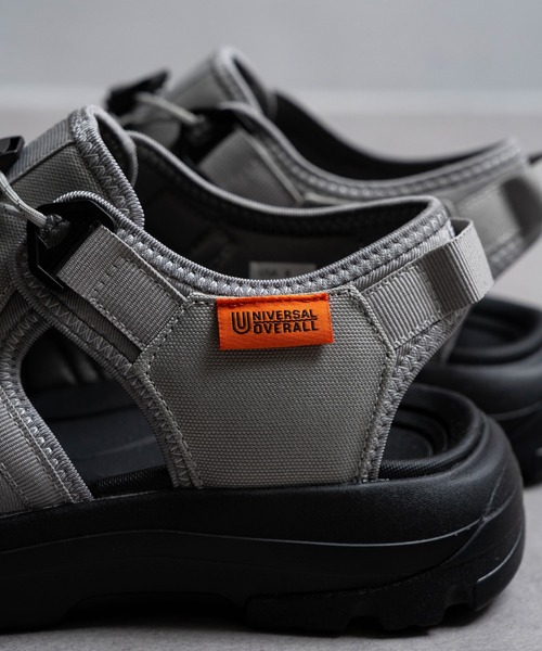 UNIVERSAL OVERALL（ユニバーサルオーバーオール）の「【UNIVERSAL OVERALL】厚底ワークサンダル UO32 サンダル（サンダル・メンズ・ベージュ/カーキ/ブラック/グレー/ホワイト・9/6/5/8/7）」の14枚目の写真