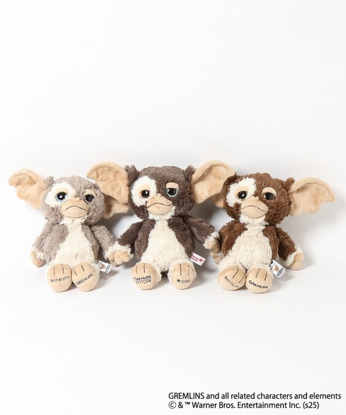 GREMLINS BAYFLOW限定ぬいぐるみ　NICI タグ付き　新品　ギズモ 名作映画『GREMLINS（グレムリン）』 x 「BAYFLOW」×ドイツの
