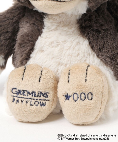 BAYFLOW - ベイフロー　BAYflowグレムリン ギズモ 25 シリアルナンバー刺繍入り 別注【GREMLINS】ギズモぬいぐるみ25cm（おもちゃ）｜BAYFLOW