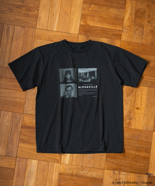 EDIFICE（エディフィス）の「Jean-Luc Godard ウォッシュ加工 プリントTシャツ（Tシャツ/カットソー・メンズ・スミクロ/マルチ/ブラック×ブラック/ブラック系その他/ブラックミックス/ブラック・MEDIUM/LARGE）」の6枚目の写真