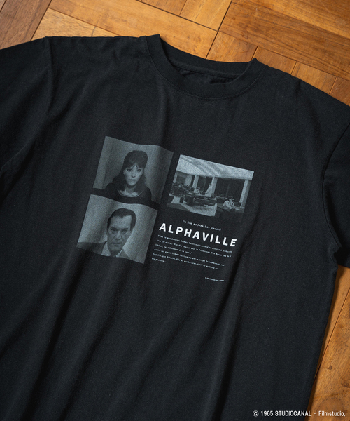 EDIFICE（エディフィス）の「Jean-Luc Godard ウォッシュ加工 プリントTシャツ（Tシャツ/カットソー・メンズ・スミクロ/マルチ/ブラック×ブラック/ブラック系その他/ブラックミックス/ブラック・MEDIUM/LARGE）」の12枚目の写真