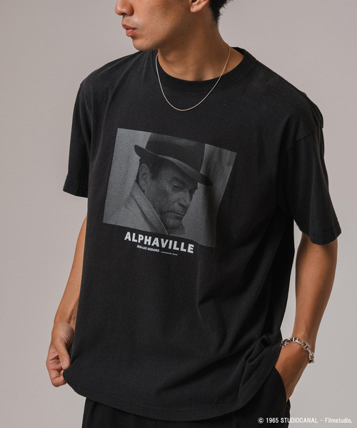 EDIFICE（エディフィス）の「Jean-Luc Godard ウォッシュ加工 プリントTシャツ（Tシャツ/カットソー・メンズ・スミクロ/マルチ/ブラック×ブラック/ブラック系その他/ブラックミックス/ブラック・MEDIUM/LARGE）」の16枚目の写真
