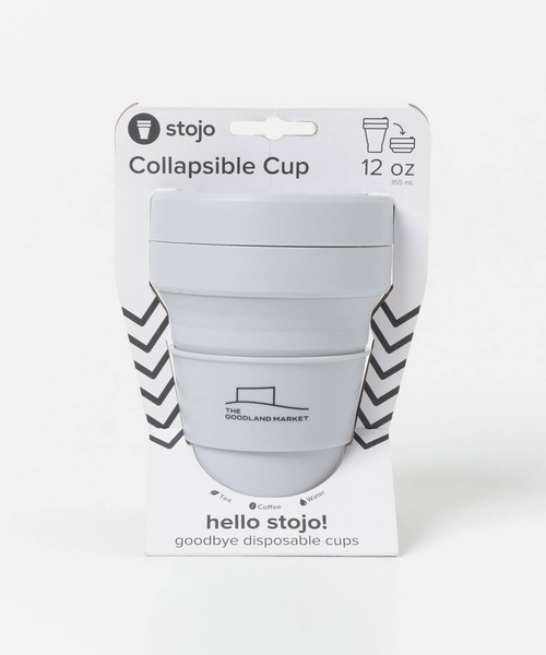 stojo（ストージョ）の「『別注』stojo×TGM　stojo cup 355ml（その他雑貨・レディース・オフホワイト/アイボリー/グリーン/パープル系その他/ホワイト/ホワイト系その他/ラベンダー/グリーン系その他・FREE）」の2枚目の写真