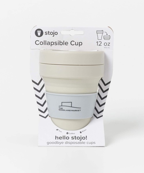stojo（ストージョ）の「『別注』stojo×TGM　stojo cup 355ml（その他雑貨・レディース・オフホワイト/アイボリー/グリーン/パープル系その他/ホワイト/ホワイト系その他/ラベンダー/グリーン系その他・FREE）」の3枚目の写真
