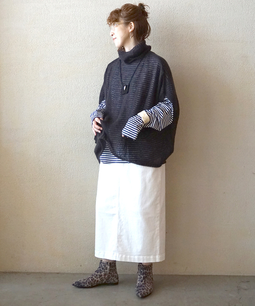 JOURNAL STANDARD LUXE(ジャーナルスタンダード ラックス)の「【JULY】スカート(デニムスカート・レディース・ホワイト・SMALL/MEDIUM)」の3枚目の写真