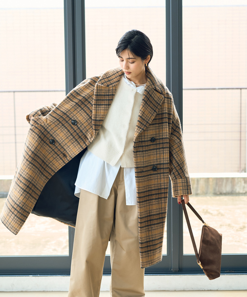 美品✨TICCAチェスターコート TICCA（ティッカ）テントコート（チェスターコート