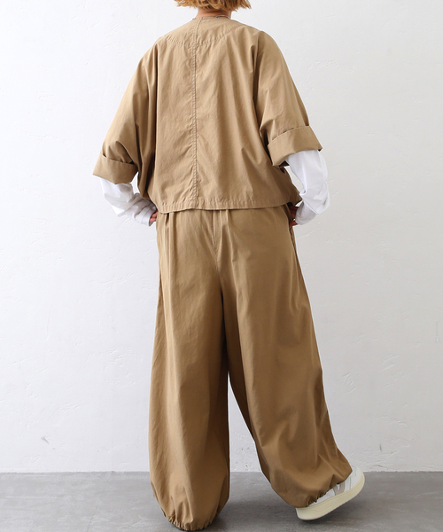 美品 ジャーナルスタンダードラックス 【NOV】ブルゾン JOURNAL STANDARD LUXE 「JOURNAL LUXE」 ナイロンブルゾン SMALL