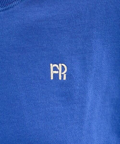 fredy emue（フレディエミュ）の「FR刺繍ミニ裏毛フレンチプルオーバー（Tシャツ/カットソー・レディース・クリーム/ブルー/オフホワイト/ライトグレー・38）」の13枚目の写真