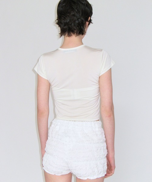 パンツ Chain Boucle Shorts WRINKLE MICRO SHORTS（その他パンツ）｜CRANK（クランク）の