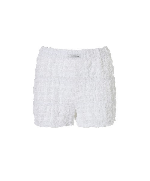 パンツ Chain Boucle Shorts WRINKLE MICRO SHORTS（その他パンツ）｜CRANK（クランク）の