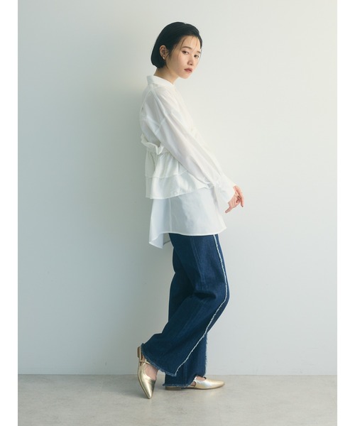 armonia（アルモニーア）の「armonia.ビスチェセットシャツ
