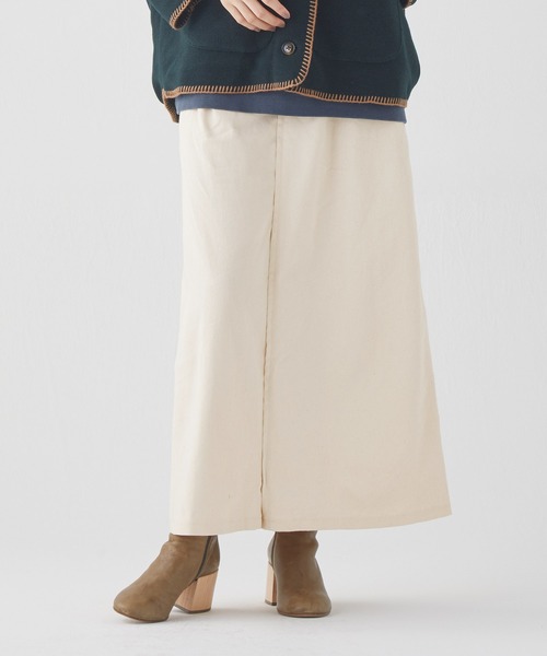 KRIFF MAYER Lady's Collection（クリフメイヤーレディースコレクション）の「2WAY変形パンツスカート（スカート・レディース・カラフル/ベージュ/ナチュラル/ブラック/オリーブ・MEDIUM/LARGE）」の6枚目の写真