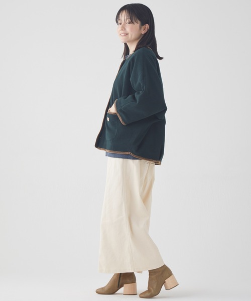 KRIFF MAYER Lady's Collection（クリフメイヤーレディースコレクション）の「2WAY変形パンツスカート（スカート・レディース・カラフル/ベージュ/ナチュラル/ブラック/オリーブ・MEDIUM/LARGE）」の7枚目の写真