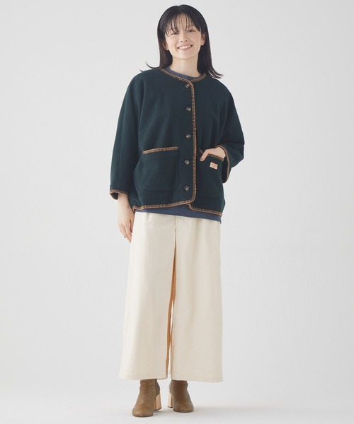 KRIFF MAYER Lady's Collection（クリフメイヤーレディースコレクション）の「2WAY変形パンツスカート（スカート・レディース・カラフル/ベージュ/ナチュラル/ブラック/オリーブ・MEDIUM/LARGE）」の8枚目の写真