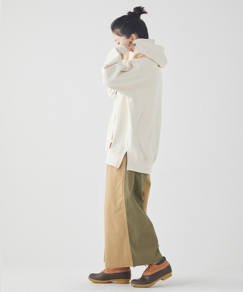 KRIFF MAYER Lady's Collection（クリフメイヤーレディースコレクション）の「2WAY変形パンツスカート（スカート・レディース・カラフル/ベージュ/ナチュラル/ブラック/オリーブ・MEDIUM/LARGE）」の12枚目の写真