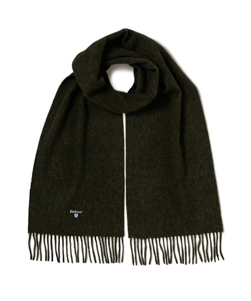 Barbour（バブアー）の「ラムズ ウール ソリッド マフラー（マフラー・レディース・グリーン/ブラック/グレー/ブラウン/オレンジ/ダークグレー/オリーブ・FREE）」の5枚目の写真