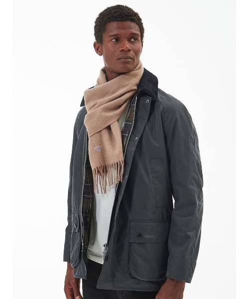 Barbour（バブアー）の「ラムズ ウール ソリッド マフラー（マフラー・レディース・グリーン/ブラック/グレー/ブラウン/オレンジ/ダークグレー/オリーブ・FREE）」の18枚目の写真
