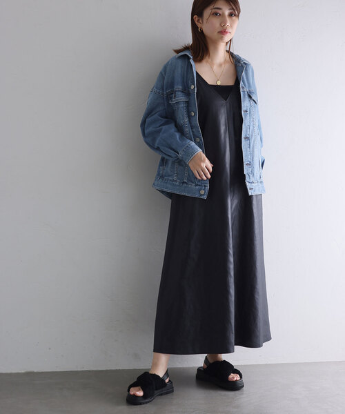 La TOTALITE（ラトータリテ）の「【Healthy denim/ヘルシーデニム】Bran Gジャン（デニムジャケット・レディース・ブルー系その他・FREE）」の3枚目の写真