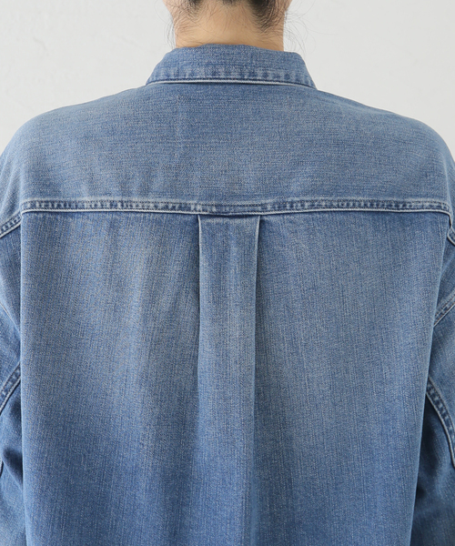 La TOTALITE（ラトータリテ）の「【Healthy denim/ヘルシーデニム】Bran Gジャン（デニムジャケット・レディース・ブルー系その他・FREE）」の11枚目の写真