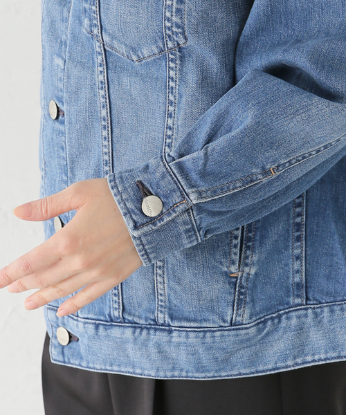 La TOTALITE（ラトータリテ）の「【Healthy denim/ヘルシーデニム】Bran Gジャン（デニムジャケット・レディース・ブルー系その他・FREE）」の13枚目の写真