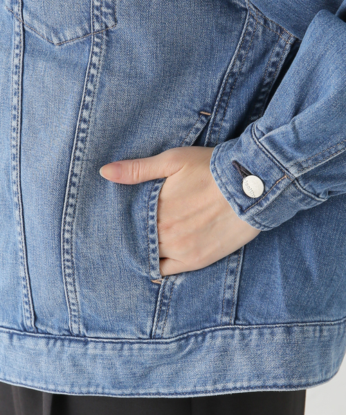 La TOTALITE（ラトータリテ）の「【Healthy denim/ヘルシーデニム】Bran Gジャン（デニムジャケット・レディース・ブルー系その他・FREE）」の14枚目の写真
