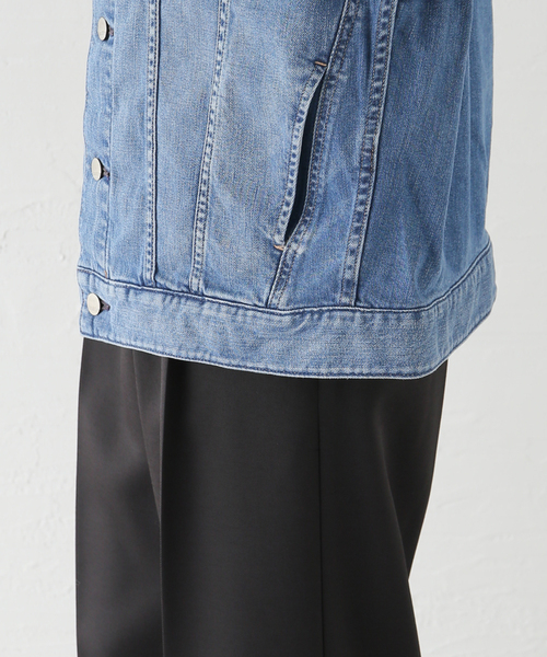 La TOTALITE（ラトータリテ）の「【Healthy denim/ヘルシーデニム】Bran Gジャン（デニムジャケット・レディース・ブルー系その他・FREE）」の17枚目の写真