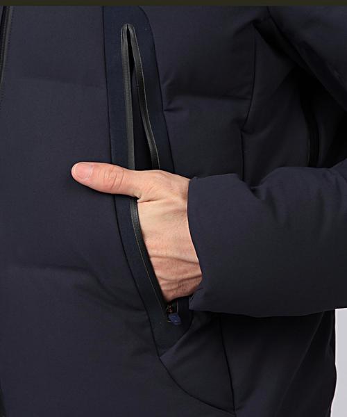 DESCENTE（デサント）の「DESCENTE ALLTERRAIN（デサント オルテライン） MIZUSAWA MOUNTAINEER（ダウンジャケット/コート・メンズ・ネイビー/ブラック・XL/L/S/M）」の7枚目の写真