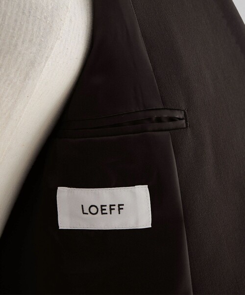 LOEFF（ロエフ）の「＜LOEFF＞ウールギャバ ダブルブレスト ジャケット