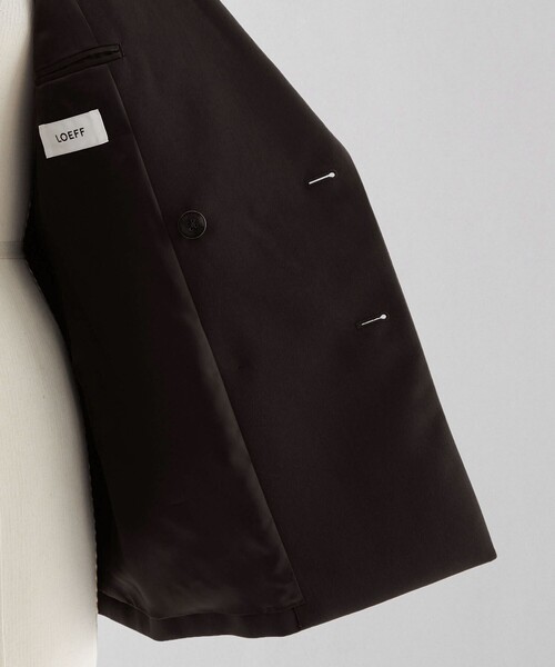 LOEFF（ロエフ）の「＜LOEFF＞ウールギャバ ダブルブレスト ジャケット
