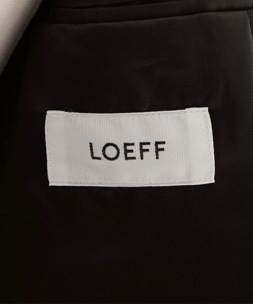 <LOEFF>ウールギャバ ダブルブレスト ジャケット LOEFF（ロエフ）の「＜LOEFF＞ウールギャバ ダブルブレスト ジャケット