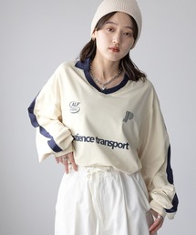 RAGEBLUE | サイドライン/ユニフォームデザインゲームシャツLS(Tシャツ/カットソー)