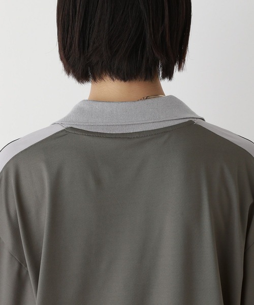 RAGEBLUE（レイジブルー）の「サイドライン/ユニフォームデザインゲームシャツLS（Tシャツ/カットソー・レディース・オフホワイト/ライトブルー/ブラック・FREE）」の17枚目の写真