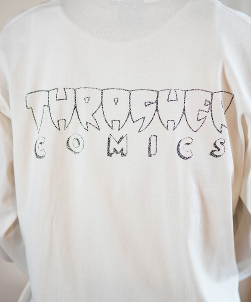 THRASHER(スラッシャー)の「【ムラサキスポーツ限定】THRASHER/スラッシャー ロンT/長袖Tシャツ ピグメント加工 ビックシルエット 243TH1LT013/243TH1LT014/243TH1LT015(Tシャツ/カットソー・メンズ・ブラック系その他2/ブラック系その他/ホワイト系その他2/ブラック系その他3/ホワイト系その他/ホワイト系その他3・M/L/XL)」の14枚目の写真