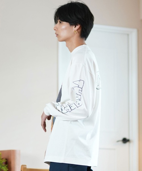 THRASHER(スラッシャー)の「【ムラサキスポーツ限定】THRASHER/スラッシャー ロンT/長袖Tシャツ ピグメント加工 ビックシルエット 243TH1LT013/243TH1LT014/243TH1LT015(Tシャツ/カットソー・メンズ・ブラック系その他2/ブラック系その他/ホワイト系その他2/ブラック系その他3/ホワイト系その他/ホワイト系その他3・M/L/XL)」の8枚目の写真