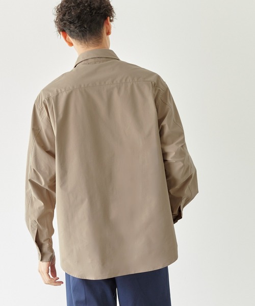 coca(coca)(コカ)の「リップストップリラックスシャツ(シャツ/ブラウス・メンズ・カーキ/ベージュ・M/L)」の11枚目の写真